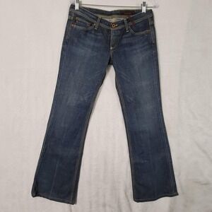 AG Adriano Goldschmied Jeans Womens 29 Blue Bootcut Stretch Denim Low Rise USA